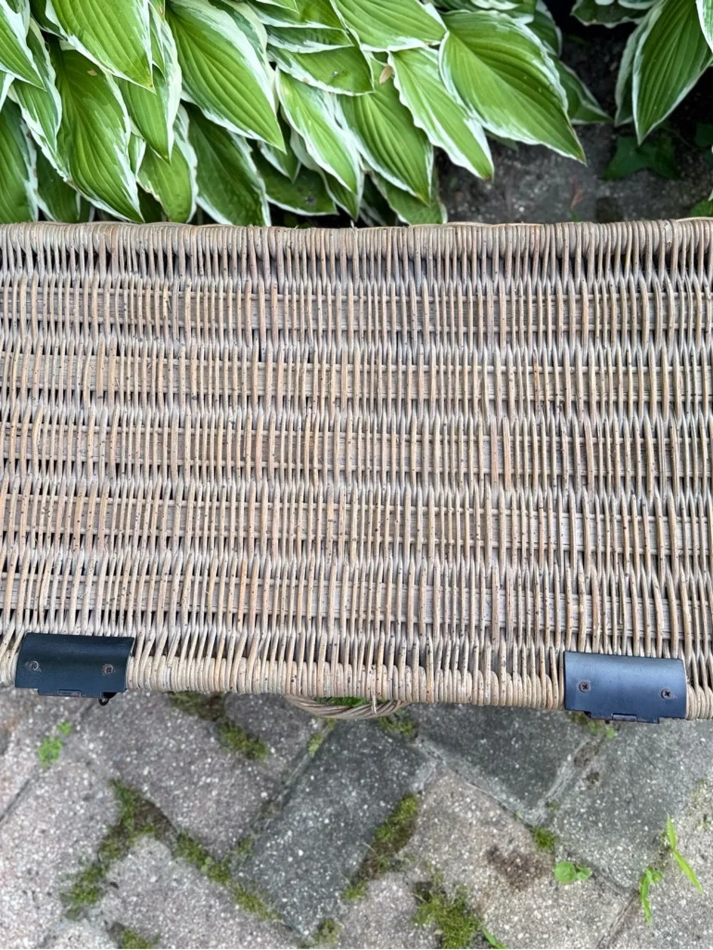 Pottery Barn Wicker Storage Trunk